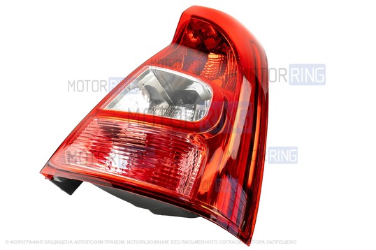 Аналоговый задний правый фонарь нового образца для Renault Logan
