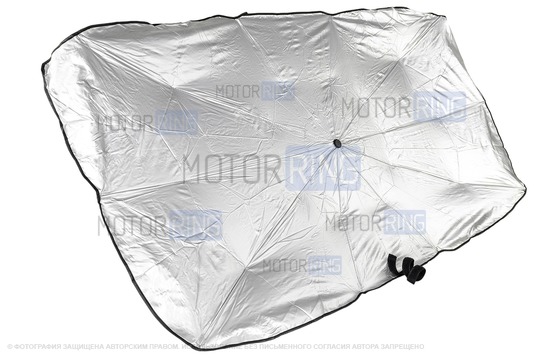 Универсальный зонт от солнца на лобовое стекло автомобиля