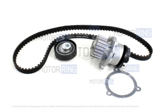 Ремкомплект ГРМ с помпой SUFIX для 8-клапанных Лада Калина, Калина 2, Гранта, Гранта FL, Приора, Ларгус, Ларгус FL, Веста NG, Датсун_1