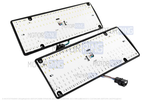 Диодные платы задних фонарей под штатные фишки для ВАЗ 2105, 2107