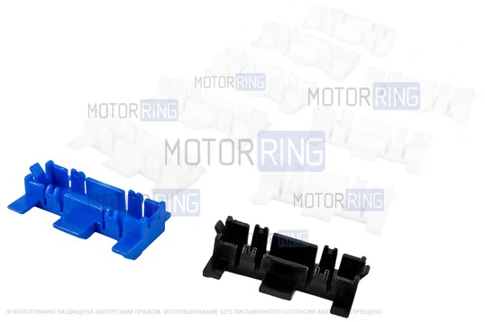 Центральные и боковые держатели облицовки сточного желоба крыши для Лада Веста, Веста NG_1