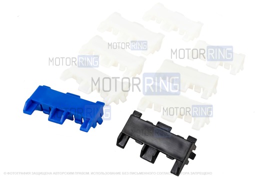 Центральные и боковые держатели облицовки сточного желоба крыши для Лада Веста, Веста NG
