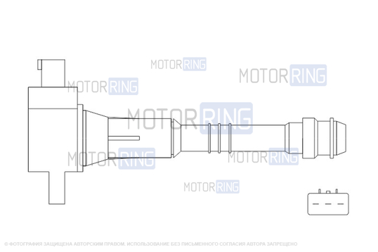 Катушка зажигания Cargen для Nissan Almera, Primera