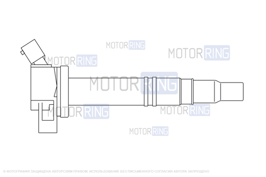 Катушка зажигания Cargen для Toyota Avensis, Camry, Land Cruiser Prado 3, Lexus IS