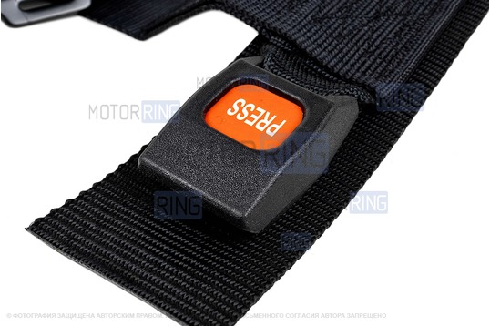 Ремни безопасности 4-точечные Street OMP Style черные