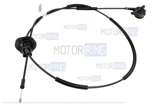 Трос открытия капота для Лада Ларгус FL, Renault Logan 2, Sandero 2, Sadero 2 StepWay