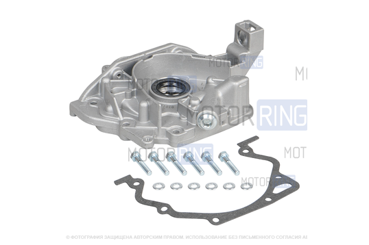 Насос масляный LUZAR в сборе для для ВАЗ 2108-21099, 2110-2112, 2113-2115, Лада Калина, Калина 2, Приора, Гранта, Гранта FL, Ларгус, Ларгус FL, Веста, Икс Рей_1