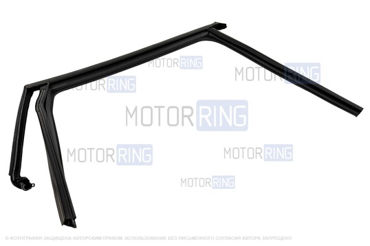 Уплотнитель заднего правого опускного стекла рамочный для Лада Икс Рей_1