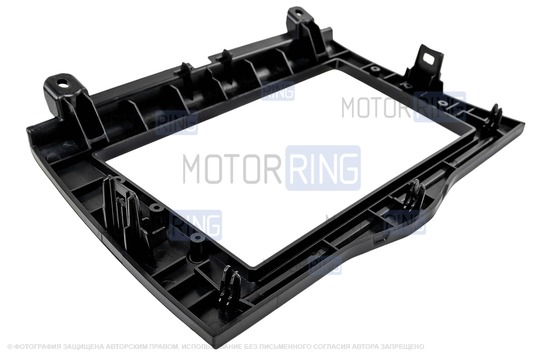Рамка переходная для установки магнитолы 2DIN набор с рамкой сопла для Лада Гранта FL, Калина 2