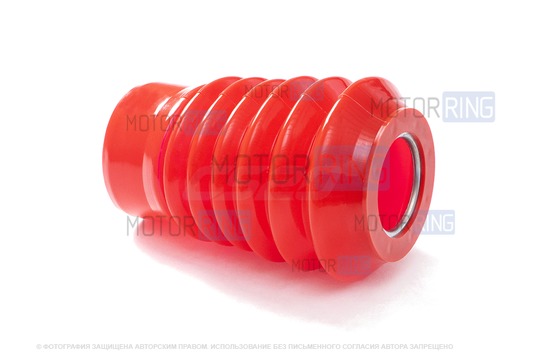 Красный полиуретановый пыльник передней стойки CS20 Drive для ВАЗ 2110-2112, Лада Калина, Приора_1