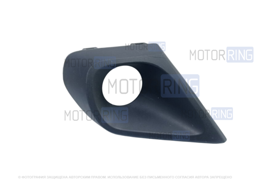 Левая накладка (облицовка) противотуманной фары для Renault Duster 2_1