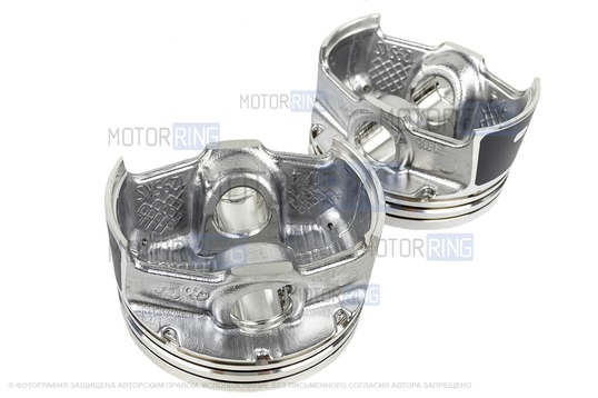 Поршни с пальцами МоторДеталь (A 83,0мм) для Лада Гранта, Калина, Калина 2, Приора с двигателями ВАЗ 21116, 11186, 11189