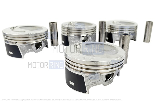 Поршни с пальцами МоторДеталь (E 83,0мм) для Лада Гранта, Калина, Калина 2, Приора с двигателями ВАЗ 21116, 11186, 11189_1