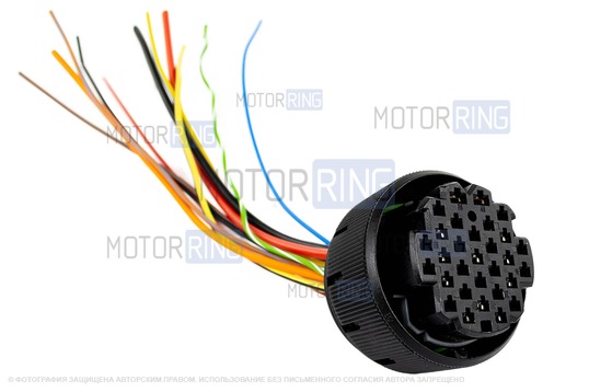 Разъем соединения двери с кузовом (мама) для Лада Калина, Шевроле Нива_1