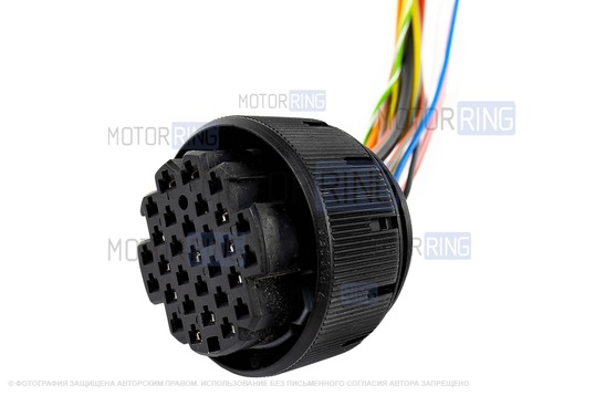 Разъем соединения двери с кузовом (мама) для Лада Калина, Шевроле Нива