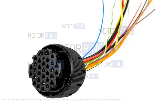 Разъем соединения двери с кузовом (мама) для Лада Калина, Шевроле Нива