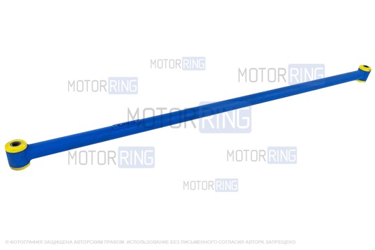 Комплект реактивных тяг GTS на полиуретановых сайлентблоках для ВАЗ 2101-2107, Лада 4х4 (Нива)
