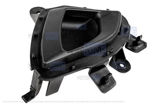 Черная внутренняя правая ручка (петля) на заднюю дверь для Лада Калина 2, Гранта, Гранта FL, Датсун_1