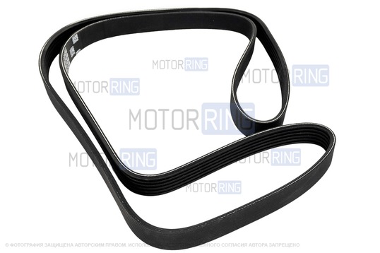 Ремень генератора MAREL под двигатель ВАЗ для Лада Ларгус, Икс Рей с ГУР