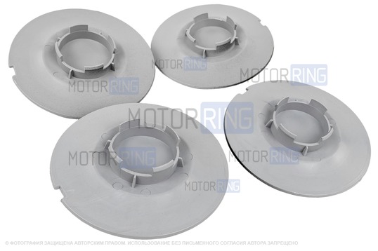 Колпаки литых дисков центральные (4шт) для ВАЗ 2110-2112, Лада Приора