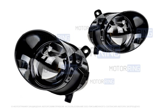 Диодные ПТФ Sal-Man 70W 16000lux для Volkswagen Passat B6 2005-2010 г.в._1