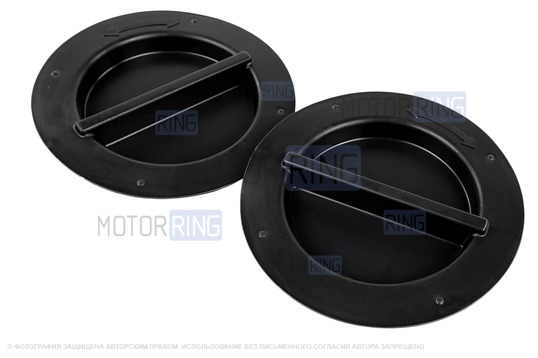 Заглушки люков щитков передних крыльев (2шт) для Лада Веста