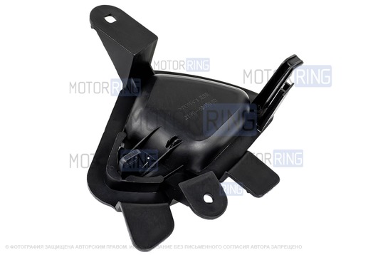 Черная внутренняя правая ручка задней двери для Лада Калина 2, Гранта, Гранта FL, Датсун