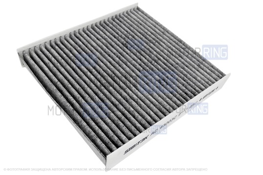 Салонный фильтр SIBTEK угольный для Лада Икс Рей, Веста