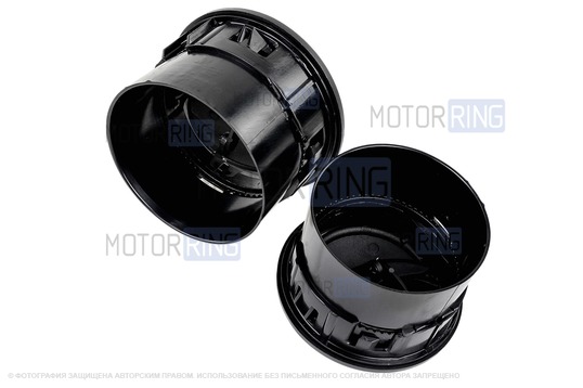 Сопла воздуховодов (2шт) с черным кольцом для Газель NEXT