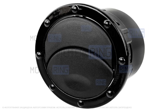 Сопла воздуховодов (2шт) с черным лаковым кольцом для Газель NEXT