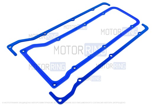 Прижимные пластины клапанной крышки 4мм с силиконовой прокладкой ГБЦ CS20 Profi для ВАЗ 2101-2107, Лада 4х4, Нива Легенд, Нива Тревел, Шевроле Нива
