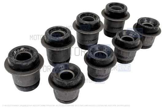 Комплект сайлентблоков рычагов Трек для ВАЗ 2101-2107_1