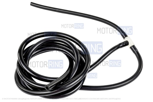 Трубки омывателя лобового стекла черные с тройником для Лада Калина