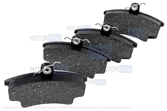 Тормозные колодки передние ATF для ВАЗ 2108-21099, 2110-2112, 2113-2115, Лада Калина, Калина 2, Приора, Гранта, Гранта FL, Датсун