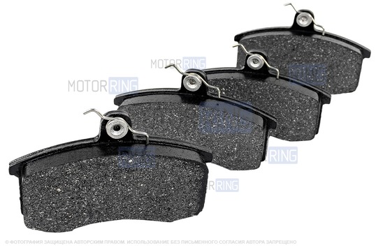 Тормозные колодки передние ATF для ВАЗ 2108-21099, 2110-2112, 2113-2115, Лада Калина, Калина 2, Гранта, Гранта FL, Приора, Датсун