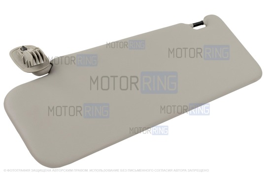 Солнцезащитный правый козырек для Лада Ларгус FL, Икс Рей, Renault Logan 2, Sandero 2