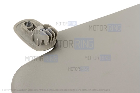 Солнцезащитный правый козырек с зеркалом для Лада Ларгус FL, Икс Рей, Renault Logan 2, Sandero 2