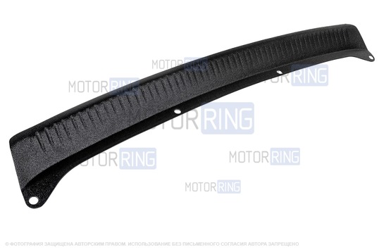 Защитная накладка ПластРез на задний бампер для Лада Гранта FL седан с 2018 г.в.