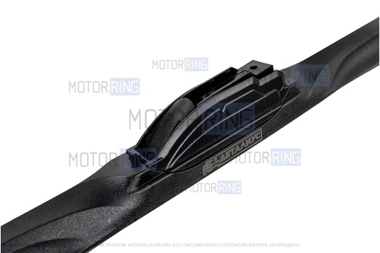 Комплект гибридных щеток стеклоочистителя Деталиус 600 и 400мм с адаптером типа Крючок