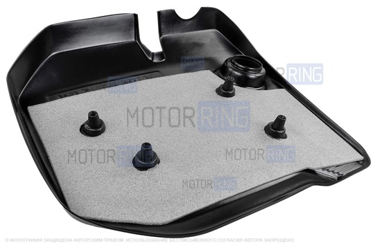 Пластиковая декоративная крышка двигателя 21129 (аналог) без эмблемы для Лада Веста, Икс Рей, Гранта, Гранта FL, Калина 2, Приора 2