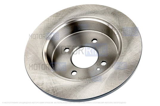 Задний тормозной диск МАВИКО Standart без насечек и перфорации для Hyundai Solaris, Accent, KIA Rio