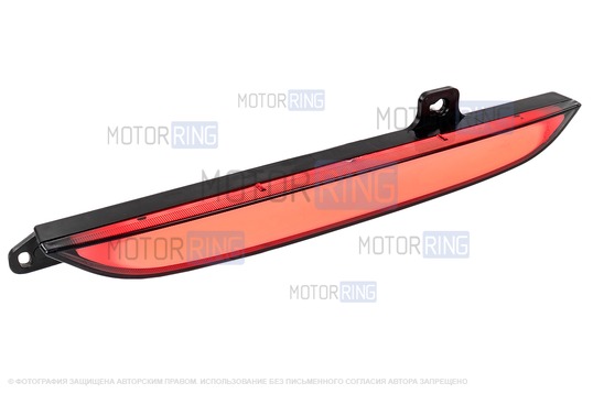 Диодный ПТФ ML черный матовый в задний бампер (2 режима) для Лада Веста, Гранта, Гранта FL лифтбек_1