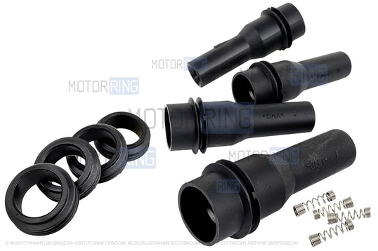 Ремкомплект наконечников катушек зажигания Eldor (4шт) для 16 кл ВАЗ 2110-2112, 2113-2115, Лада Приора, Лада Калина, Гранта, Веста, Икс Рей, Ларгус_1