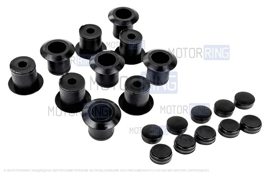 Ремкомплект крепления жабо старого образца для ГАЗ Газель