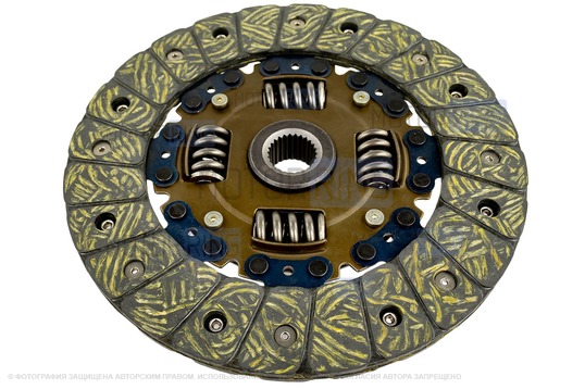Диск сцепления ведомый BYSUN PARTS для 8-клапанных Лада Ларгус_1