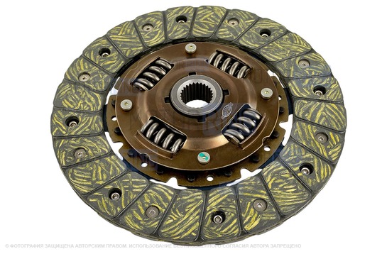 Диск сцепления ведомый BYSUN PARTS для 8-клапанных Лада Ларгус