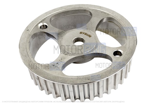 Шкив коленвала BYSUN PARTS K4M для 16 кл Лада Ларгус