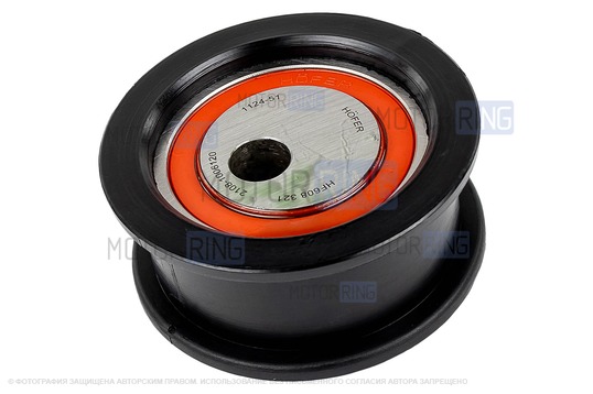 Ролик ГРМ HOFER нового образца для 8 кл ВАЗ 2108-21099, 2110-2112, 2113-2115, Лада Калина, Приора, Гранта в комплектации Стандарт, Ока