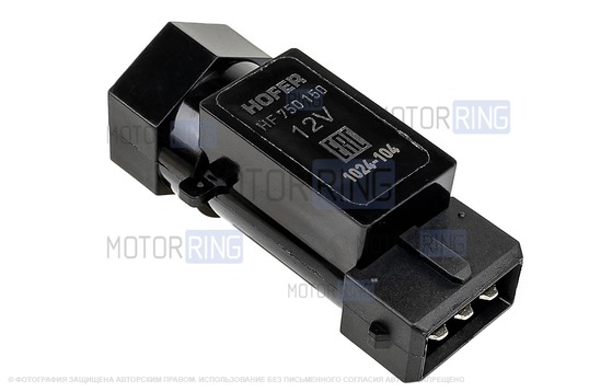 Датчик скорости HOFER 6-ти импульсный с плоским разъемом без провода для ВАЗ 2108-21099, 2110-2112, 2113-2115, Лада 4х4 (Нива)_1