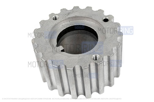 Шкив коленвала зубчатый BYSUN PARTS K4M для 16 кл Лада Ларгус